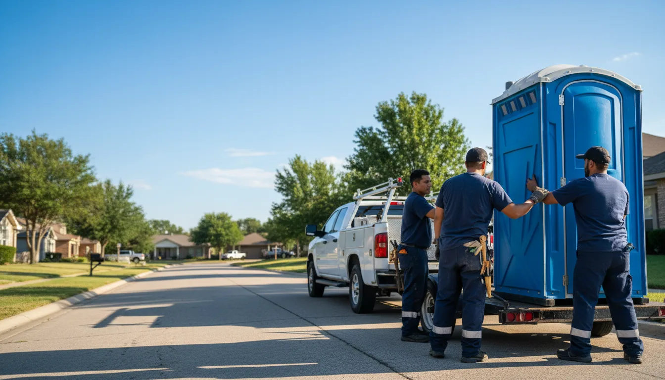Portable Toilet Rental in Vancourt, TX near me